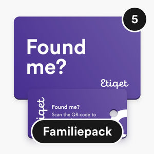 Sleutelhanger + pas familiepack