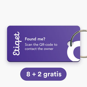 Sleutelhanger  •  8 + 2 gratis