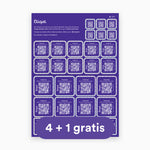 Afbeelding in Gallery-weergave laden, Etiqet Stickervel • 4 + 1 gratis
